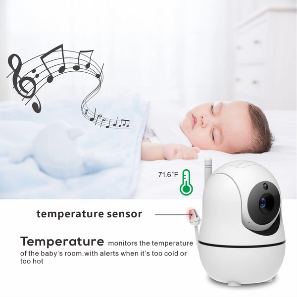 Baby Monitor with Camera and Audio