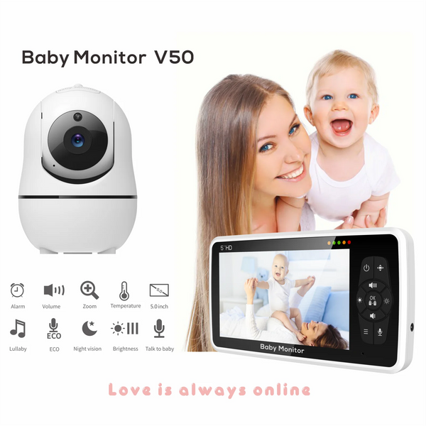 Baby Monitor with Camera and Audio